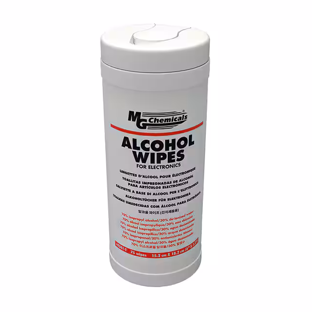 8241-T MG Chemicals  Clean Room Treatments Cleaners Wipes